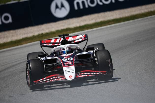 MOTORI - Formula 1 - Aramco Gran Premio de Espana 2025 - Practice 1 & 2 46 Ryo Hirakawa (JAP) Haas F1 Team, during the Spanish GP, Barcelona 29 May-1 June 2025, Montemelo Formula 1 World Championship, WM, Weltmeisterschaft 2025. Spain Spain  Copyright: xIPAxSport ABACAx