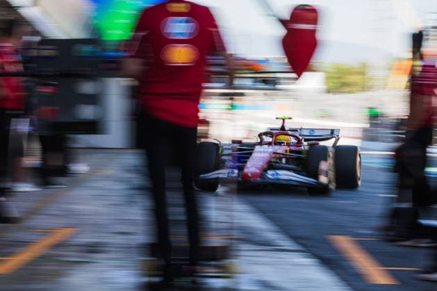 Circuit de Catalunya, Barcelona, Spain. 30.May.2025; Lewis Hamilton of Great Britain and Scuderia Ferrari during Free Practice 2 Formula One Spanish Grand Prix  (292375099)