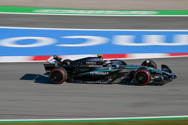 Formula 1 GP Barcelona Friday, 30 05 2025 Andrea Kimi Antonelli 12, Mercedes AMG Petronas F1 Team Formula 1 GP Barcelona Friday, 30 05 2025 Copyright: xBEAUTIFULxSPORTS Erlhofx