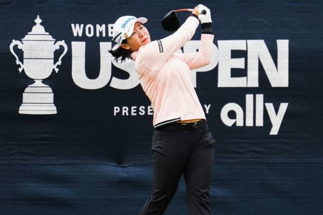 May 30, 2025, Madison, Wisconsin, USA: JIN HEE IM of South Korea tees off on the first hole during the second round of the 2025 LPGA, Golf Damen U.S. Womens Open at Erin Hills Golf Course in Erin, Wis. Madison USA - ZUMAb262 20250530_znp_b262_035 Copyright: xJeffxM.xBrownx