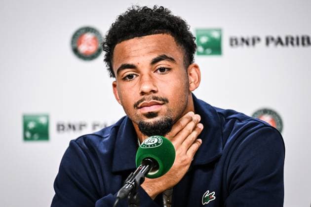 Sport Themen der Woche KW22 Sport Bilder des Tages May 31, 2025, Paris, France, France: Arthur FILS of France during the press conference, PK, Pressekonferenz following his injury where he had to withdraw from the tournament during the seventh day of Roland-Garros 2025, French Open 2025, Grand Slam tennis tournament at Roland-Garros Stadium on May 31, 2025 in Paris, France. Paris France - ZUMAm308 20250531_zsp_m308_004 Copyright: xMatthieuxMirvillex