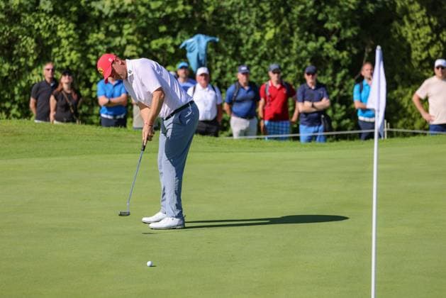 GOLF - Austrian Alpine Open HENNDORF,AUSTRIA,31.MAY.25 - GOLF - DP World Tour, Austrian Alpine Open, Golfclub Gut Altentann. Image shows Bernd Wiesberger (AUT).  GEPAxpictures xMathiasxMandl