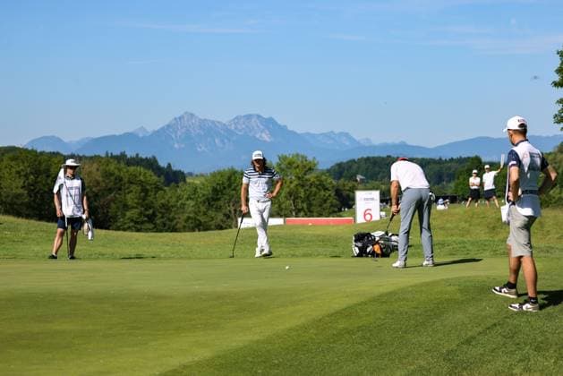 GOLF - Austrian Alpine Open HENNDORF,AUSTRIA,31.MAY.25 - GOLF - DP World Tour, Austrian Alpine Open, Golfclub Gut Altentann. Image shows Freddy Schott (GER).  GEPAxpictures xMathiasxMandl