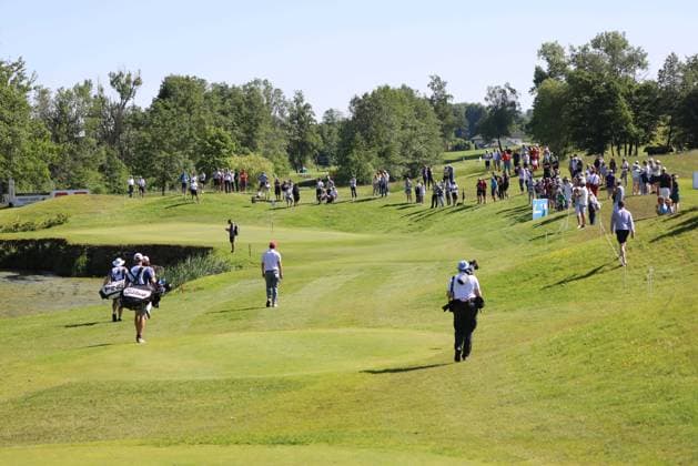 GOLF - Austrian Alpine Open HENNDORF,AUSTRIA,31.MAY.25 - GOLF - DP World Tour, Austrian Alpine Open, Golfclub Gut Altentann. Image shows spectators.  GEPAxpictures xMathiasxMandl