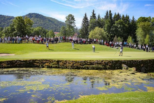 GOLF - Austrian Alpine Open HENNDORF,AUSTRIA,31.MAY.25 - GOLF - DP World Tour, Austrian Alpine Open, Golfclub Gut Altentann. Image shows Bernd Wiesberger (AUT).  GEPAxpictures xMathiasxMandl