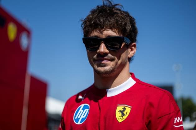 Charles Leclerc Scuderia Ferrari HP, Monaco, 16 , ESP, Formula 1 World Championship, Aramco Grand Prix of Spain, Circuit de Barcelona Catalunya, Free Practice, 2025 season, 31 05 2025 ESP, Formula 1 World Championship, Aramco Grand Prix of Spain, Circuit de Barcelona Catalunya, Free Practice, 2025 season, 31 05 2025 Barcelona Copyright: xEibner-Pressefoto Memmlerx EP_MMR