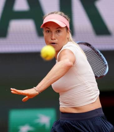 TENNIS - French Open 2025 PARIS,FRANCE,31.MAY.25 - TENNIS - WTA, Tennis Damen Tour, French Open, Roland Garros, Grand Slam. Image shows Yulia Putintseva (KAZ).  GEPAxpictures xMichaelxRiedler
