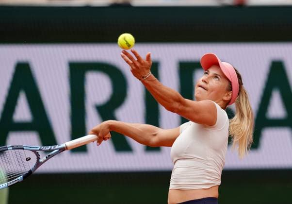 TENNIS - French Open 2025 PARIS,FRANCE,31.MAY.25 - TENNIS - WTA, Tennis Damen Tour, French Open, Roland Garros, Grand Slam. Image shows Marketa Vondrousova (CZE).  GEPAxpictures xMichaelxRiedler