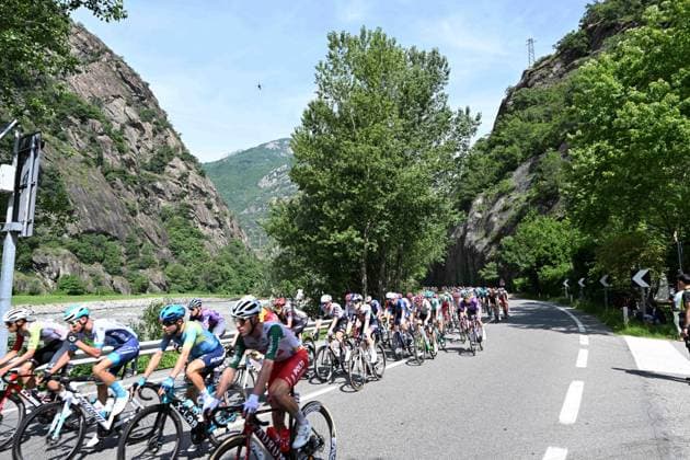 31-05-2025 Giro D italia; Tappa 20 Verres - Sestriere; 