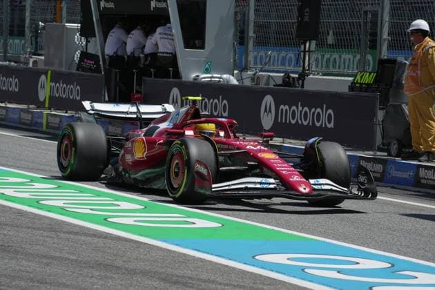 31 05 2025, Circuit de Catalunya, Barcelona, Formula 1 Aramco Grand Prix of Spain 2025 , in the picture Lewis Hamilton GBR , Scuderia Ferrari HP Photo by Hasan Bratic DeFodi Images