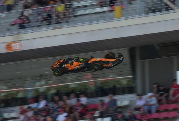 Formula 1 Aramco Grand Prix of Spain 2025 31 05 2025, Circuit de Catalunya, Barcelona, Formula 1 Aramco Grand Prix of Spain 2025 , pictured Lando Norris GBR , McLaren F1 Team nordphotoxGmbHx xBratic nph00250