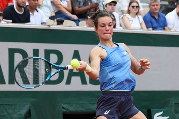 TENNIS : Roland Garros 2025 - Internationaux de France - 31 05 2025 Elsa Jacquemot (FRA) Vs Lois Boisson (FRA) ParisFrance  Copyright: xMichtofx