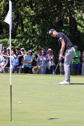GOLF - Austrian Alpine Open HENNDORF,AUSTRIA,31.MAY.25 - GOLF - DP World Tour, Austrian Alpine Open, Golfclub Gut Altentann. Image shows Matthias Schwab (AUT).  GEPAxpictures xMathiasxMandl