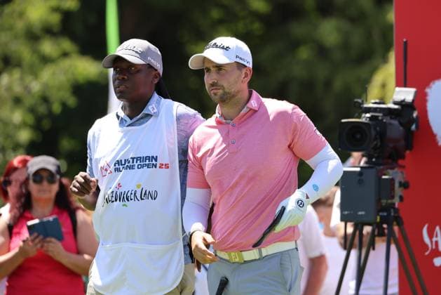 GOLF - Austrian Alpine Open HENNDORF,AUSTRIA,31.MAY.25 - GOLF - DP World Tour, Austrian Alpine Open, Golfclub Gut Altentann. Image shows Nicolai Von Dellingshausen (GER).  GEPAxpictures xMathiasxMandl