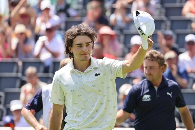 GOLF - Austrian Alpine Open HENNDORF,AUSTRIA,31.MAY.25 - GOLF - DP World Tour, Austrian Alpine Open, Golfclub Gut Altentann. Image shows Maximilian Steinlechner (AUT).  GEPAxpictures xMathiasxMandl