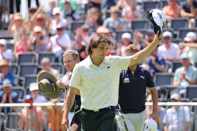 GOLF - Austrian Alpine Open HENNDORF,AUSTRIA,31.MAY.25 - GOLF - DP World Tour, Austrian Alpine Open, Golfclub Gut Altentann. Image shows Maximilian Steinlechner (AUT).  GEPAxpictures xMathiasxMandl