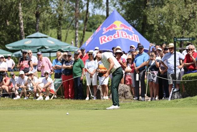 GOLF - Austrian Alpine Open HENNDORF,AUSTRIA,31.MAY.25 - GOLF - DP World Tour, Austrian Alpine Open, Golfclub Gut Altentann. Image shows Maximilian Steinlechner (AUT).  GEPAxpictures xMathiasxMandl