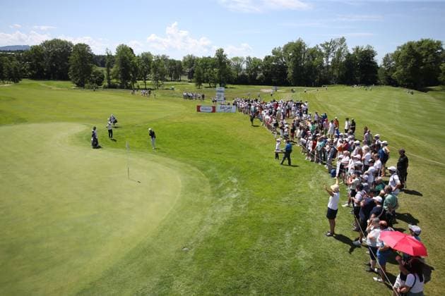 GOLF - Austrian Alpine Open HENNDORF,AUSTRIA,31.MAY.25 - GOLF - DP World Tour, Austrian Alpine Open, Golfclub Gut Altentann. Image shows Maximilian Steinlechner (AUT).  GEPAxpictures xMathiasxMandl