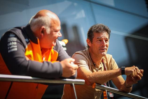 Mark Webber (AUS) former F1 driver, with Red Bull Racing, Minardi, Jaguar and Williams now TV commentator, during the Spanish GP, Barcelona 29 May-1 June 2025, Montemelo Formula 1 World Championship, WM, Weltmeisterschaft 2025.  Copyright: xFedericoxBasile IPAxSportx xipa-agency.netx xx IPA_58449213 IPA_Agency_IPA58449213
