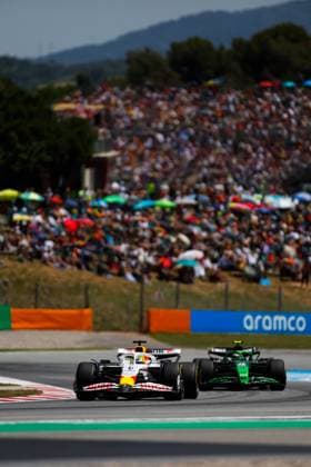 F1 - SPANISH GRAND PRIX 2025 06 HADJAR Isack (fra), Visa Cash App RB F1 Team VCARB02, action during the Formula 1 Aramco Gran Premio de Espana 2025, Spanish Grand Prix 2025, 9th round of the 2025 FIA Formula One World Championship, WM, Weltmeisterschaft from May 30 to June 1, 2025 on the Circuit de Barcelona-Catalunya, in Montmelo, Spain - MontmeloSpain  Copyright: xJavierxJimenezx