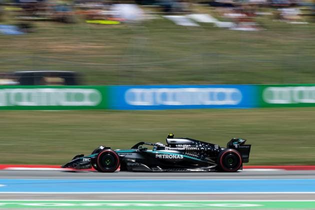 Andrea Kimi Antonelli Mercedes AMG Petronas F1 Team, Italy, 12 in F1 W16, ESP, Formula 1 World Championship, Aramco Grand Prix of Spain, Circuit de Barcelona Catalunya, Free Practice, 2025 season, 31 05 2025 ESP, Formula 1 World Championship, Aramco Grand Prix of Spain, Circuit de Barcelona Catalunya, Free Practice, 2025 season, 31 05 2025 Barcelona Copyright: xEibner-Pressefoto Memmlerx EP_MMR