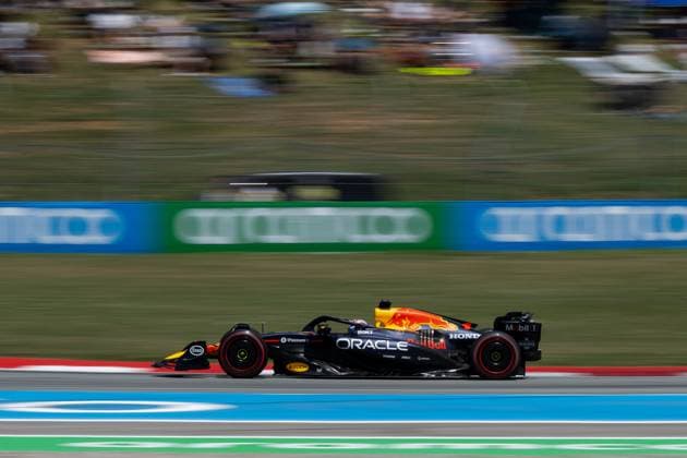 Max Verstappen Oracle Red Bull Racing, Netherlands, 01 in RB21, ESP, Formula 1 World Championship, Aramco Grand Prix of Spain, Circuit de Barcelona Catalunya, Free Practice, 2025 season, 31 05 2025 ESP, Formula 1 World Championship, Aramco Grand Prix of Spain, Circuit de Barcelona Catalunya, Free Practice, 2025 season, 31 05 2025 Barcelona Copyright: xEibner-Pressefoto Memmlerx EP_MMR
