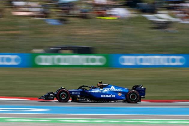 Carlos Sainz Atlassian Williams Racing, Spain, 55 in FW47, ESP, Formula 1 World Championship, Aramco Grand Prix of Spain, Circuit de Barcelona Catalunya, Free Practice, 2025 season, 31 05 2025 ESP, Formula 1 World Championship, Aramco Grand Prix of Spain, Circuit de Barcelona Catalunya, Free Practice, 2025 season, 31 05 2025 Barcelona Copyright: xEibner-Pressefoto Memmlerx EP_MMR
