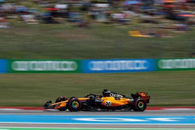 Oscar Piastri McLaren Formula 1 Team, Australia, 81 in MCL39, ESP, Formula 1 World Championship, Aramco Grand Prix of Spain, Circuit de Barcelona Catalunya, Free Practice, 2025 season, 31 05 2025 ESP, Formula 1 World Championship, Aramco Grand Prix of Spain, Circuit de Barcelona Catalunya, Free Practice, 2025 season, 31 05 2025 Barcelona Copyright: xEibner-Pressefoto Memmlerx EP_MMR