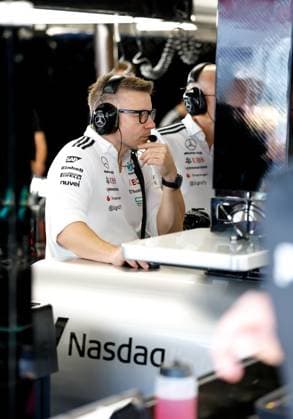 Peter Bonnington GBR, Mercedes AMG Petronas F1 Team , F1 Grand Prix of Spain at Circuit de Barcelona Catalunya on May 31, 2025 in Barcelona, Spain Photo by HOCH ZWEI Barcelona Spain