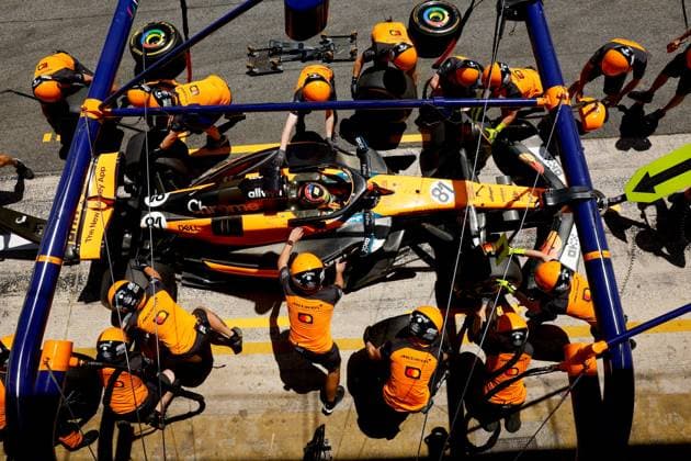 81 Oscar Piastri AUS, McLaren F1 Team , F1 Grand Prix of Spain at Circuit de Barcelona Catalunya on May 31, 2025 in Barcelona, Spain Photo by HOCH ZWEI Barcelona Spain