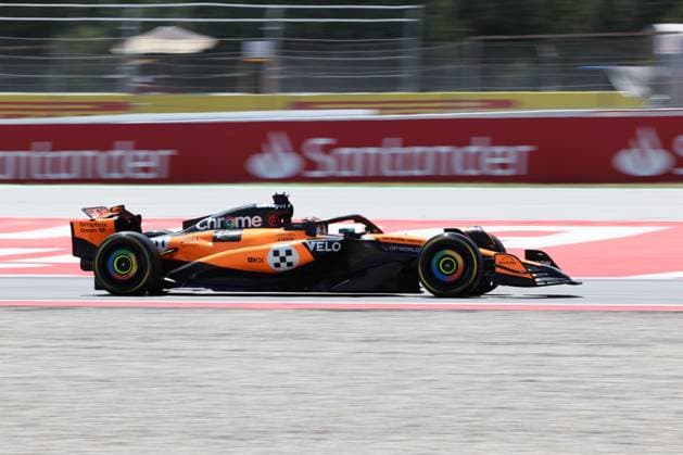 Oscar Piastri McLaren Formula 1 Team, 81 , FP3, Free Practice 3, Free Practice 3, ESP, Formula 1 World Championship, Aramco Grand Prix of Spain, Circuit de Barcelona Catalunya, 2025 season, 31 05 2025 ITA, Formula 1 World Championship, Spanish Grand Prix, 31 05 2024 Barcelona Copyright: xEibner-Pressefoto AnnikaxGrafx EP_AGF