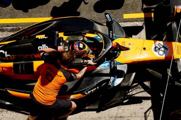 81 Oscar Piastri AUS, McLaren F1 Team , F1 Grand Prix of Spain at Circuit de Barcelona Catalunya on May 31, 2025 in Barcelona, Spain Photo by HOCH ZWEI Barcelona Spain
