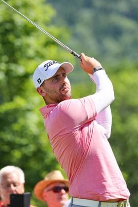 GOLF - Austrian Alpine Open HENNDORF,AUSTRIA,31.MAY.25 - GOLF - DP World Tour, Austrian Alpine Open, Golfclub Gut Altentann. Image shows Nicolai Von Dellingshausen (GER).  GEPAxpictures xMathiasxMandl