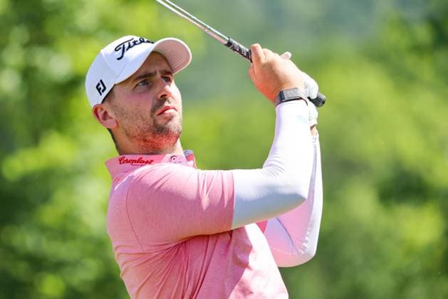 GOLF - Austrian Alpine Open HENNDORF,AUSTRIA,31.MAY.25 - GOLF - DP World Tour, Austrian Alpine Open, Golfclub Gut Altentann. Image shows Nicolai Von Dellingshausen (GER).  GEPAxpictures xMathiasxMandl