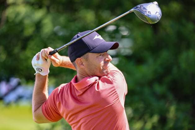 GOLF - Austrian Alpine Open HENNDORF,AUSTRIA,31.MAY.25 - GOLF - DP World Tour, Austrian Alpine Open, Golfclub Gut Altentann. Image shows Marcel Schneider (GER).  GEPAxpictures xMathiasxMandl