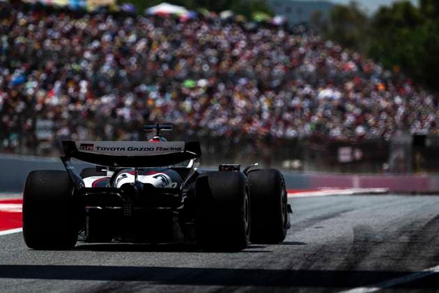 F1 - SPANISH GRAND PRIX 2025 31 OCON Esteban (fra), Haas F1 Team VF-25 Ferrari, action during the Formula 1 Aramco Gran Premio de Espana 2025, Spanish Grand Prix 2025, 9th round of the 2025 FIA Formula One World Championship, WM, Weltmeisterschaft from May 30 to June 1, 2025 on the Circuit de Barcelona-Catalunya, in Montmelo, Spain - MontmeloSpain  Copyright: xCharlyxLopezx