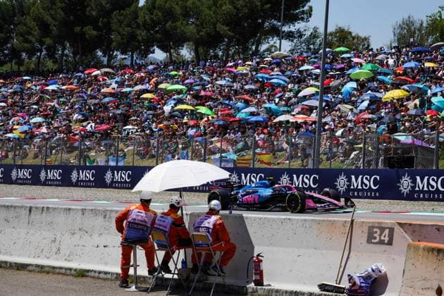F1 - SPANISH GRAND PRIX 2025 43 COLAPINTO Franco (arg), Alpine F1 Team A525, action during the Formula 1 Aramco Gran Premio de Espana 2025, Spanish Grand Prix 2025, 9th round of the 2025 FIA Formula One World Championship, WM, Weltmeisterschaft from May 30 to June 1, 2025 on the Circuit de Barcelona-Catalunya, in Montmelo, Spain - MontmeloSpain  Copyright: xFLORENTxGOODENx