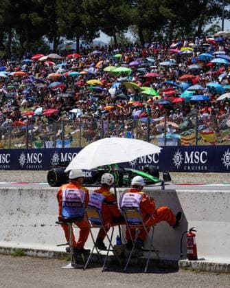 F1 - SPANISH GRAND PRIX 2025 05 BORTOLETO Gabriel (bra), Stake F1 Team Kick C45, action during the Formula 1 Aramco Gran Premio de Espana 2025, Spanish Grand Prix 2025, 9th round of the 2025 FIA Formula One World Championship, WM, Weltmeisterschaft from May 30 to June 1, 2025 on the Circuit de Barcelona-Catalunya, in Montmelo, Spain - MontmeloSpain  Copyright: xFLORENTxGOODENx