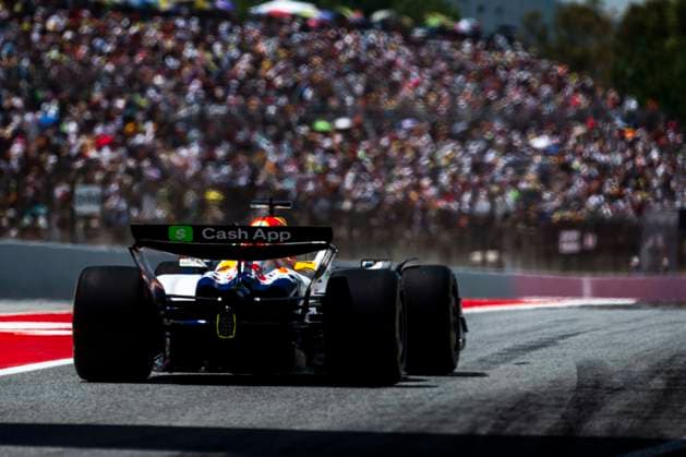 F1 - SPANISH GRAND PRIX 2025 06 HADJAR Isack (fra), Visa Cash App RB F1 Team VCARB02, action during the Formula 1 Aramco Gran Premio de Espana 2025, Spanish Grand Prix 2025, 9th round of the 2025 FIA Formula One World Championship, WM, Weltmeisterschaft from May 30 to June 1, 2025 on the Circuit de Barcelona-Catalunya, in Montmelo, Spain - MontmeloSpain  Copyright: xCharlyxLopezx