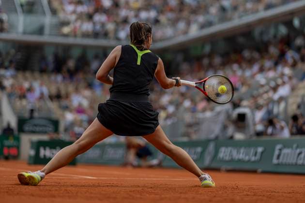 2025 French Open - Day Seven Daria Kasatkina returns the ball against Paula Badosa at the Roland Garros Grand Slam Tournament in Paris, France, on May 31, 2025. Paris France  Copyright: xRobertxSzaniszlox originalFilename:szaniszlo-notitle250531_np2xx.jpg