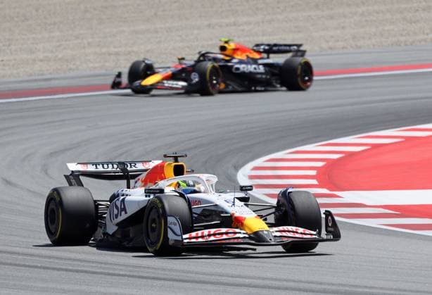 F1 Grand Prix of Spain - Qualifying Isack Hadjar, of the Visa Cash App Racing Bulls Formula One Team, drives the Racing Bulls VCARB 02 Honda during Practice 3 of the Formula 1 Aramco Grand Prix of Spain at Circuit de Barcelona-Catalunya in Barcelona, Spain, on May 31, 2025. Barcelona Barcelona Spain  Copyright: xUrbanandsportx originalFilename:urbanandsport-formula1250531_npZwB.jpg