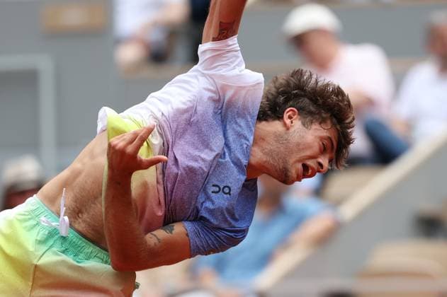 ROLAND GARROS 2025 Thierry Larret MAXPPP - PARIS (75) 31 05 2025 Thierry Larret Maxppp. Tennis. Roland Garros 2025. Internationaux de France de tennis. Stade Roland Garros, Paris (75).Le 31 mai 2025. Court Philippe Chatrier : Alexander ZVEREV (GER) vs Flavio COBOLLI ( ITA) PARIS (75) STADE ROLAND GARROS PARIS ILE DE FRANCE FRANCE  Copyright: xMAXPPPxThierryxLarretx TLR202505317465 TLR202505317465