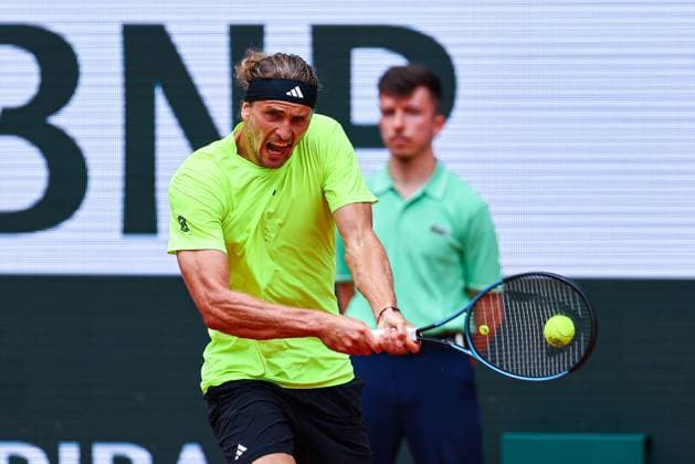 2025.05.31 Paryz French Open Roland Garros 2025 Alexander Zverev - Fabio Cobolli N z Alexander Zverev Foto Pawel Andrachiewicz PressFocus 2025.05.31 Paris Tennis French Open Roland Garros 2025 Alexander Zverev - Fabio Cobolli Alexander Zverev Credit: Pawel Andrachiewicz PressFocus NEWSPIX.PL --- newspix.pl 