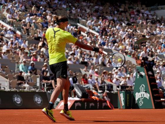 TENNIS - French Open 2025 PARIS,FRANCE,31.MAY.25 - TENNIS - ATP, Tennis Herren World Tour, French Open, Roland Garros, Grand Slam. Image shows Alexander Zverev (GER).  GEPAxpictures xMichaelxRiedler