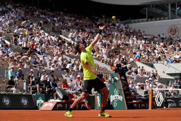 TENNIS - French Open 2025 PARIS,FRANCE,31.MAY.25 - TENNIS - ATP, Tennis Herren World Tour, French Open, Roland Garros, Grand Slam. Image shows Alexander Zverev (GER).  GEPAxpictures xMichaelxRiedler