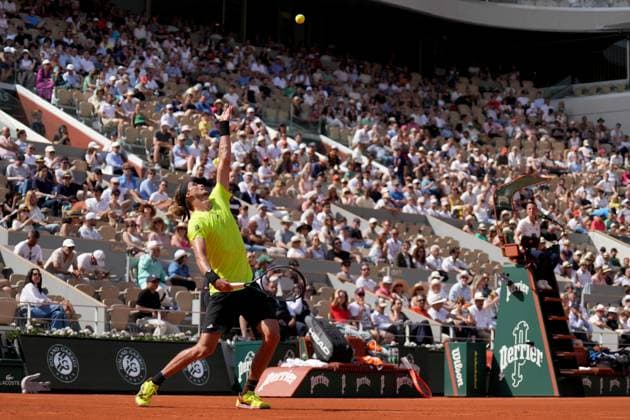TENNIS - French Open 2025 PARIS,FRANCE,31.MAY.25 - TENNIS - ATP, Tennis Herren World Tour, French Open, Roland Garros, Grand Slam. Image shows Alexander Zverev (GER).  GEPAxpictures xMichaelxRiedler
