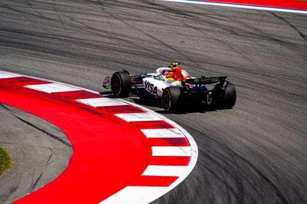 May 31, 2025, Barcelona, Spain: Visa Cash App Racing Bulls F1 Team s Australian driver Liam Lawson competes during the free practice three of the Formula 1 Spain Grand Prix 2025. Barcelona Spain - ZUMAs197 20250531_aaa_s197_061 Copyright: xLucaxMartinix