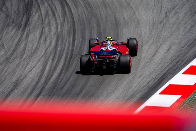 May 31, 2025, Barcelona, Spain: Scuderia Ferrari HP F1 Team s English driver Lewis Hamilton competes during the free practice three of the Formula 1 Spain Grand Prix 2025. Barcelona Spain - ZUMAs197 20250531_aaa_s197_069 Copyright: xLucaxMartinix