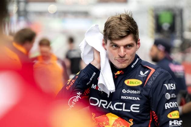 BARCELONA - Max Verstappen (Red Bull Racing) at the Circuit de Barcelona-Catalunya after qualifying for the Spanish Grand Prix. ANP SANDER KING xVIxANPxSportx xxANPxIVx 529067337 originalFilename: 529067337.jpg