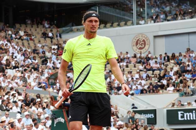 TENNIS : Roland Garros 2025 - Internationaux de France - 31 05 2025 Alexander Zverev (GER) Vs Flavio Cobolli (ITA) ParisFrance  Copyright: xMichtofx